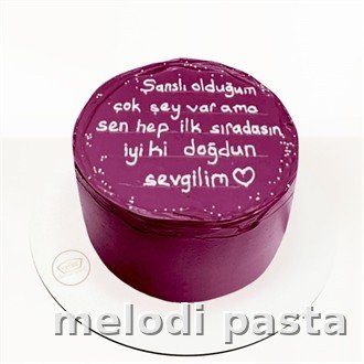 Yazılı Pasta