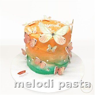 Kelebekli Retro Pasta