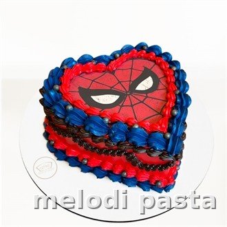 Spiderman Kalp Pasta