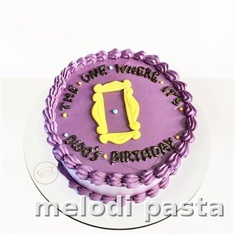 Friends Yazılı Pasta