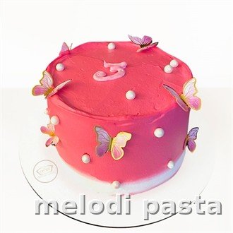 Kelebekli Retro Pasta