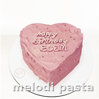 Yazılı Kalp Pasta