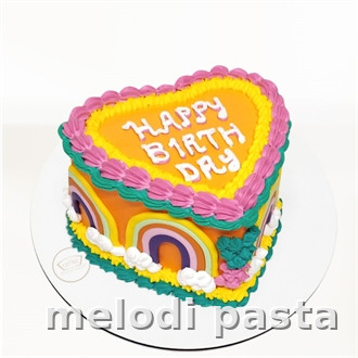 Yazılı Kalp Pasta