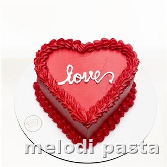Kalpli Yazılı Pasta