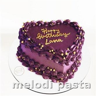 Yazılı Kalp Pasta