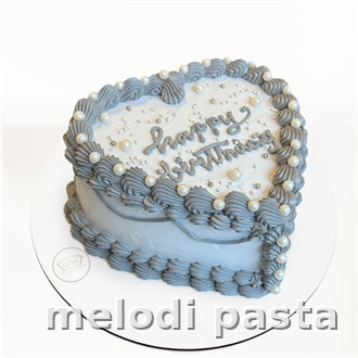 Yazılı Kalp Pasta