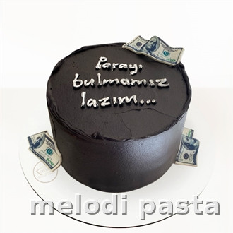 Dolarlı Yazılı Pasta